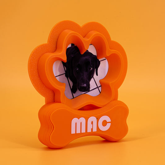 Marco Personalizado Huellita Perrito